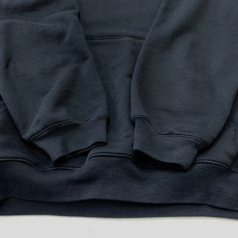 【中古品】【メンズ】 BALENCIAGA バレンシアガ 19SS RAINBOW BB LOGO HOODIE 570811 TEV50 レインボー BBロゴ フーディ 長袖 トップス プルオーバーパーカー 141-260611-yo-05-tei サイズ：XXS カラー：ブラック 万代Net店