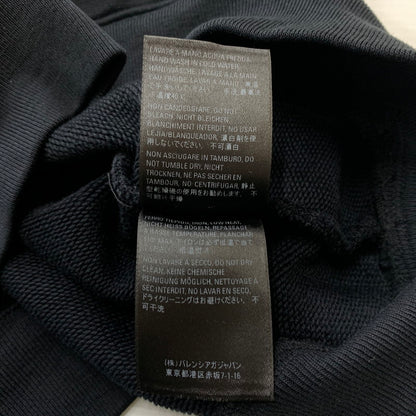 【中古品】【メンズ】 BALENCIAGA バレンシアガ 19SS RAINBOW BB LOGO HOODIE 570811 TEV50 レインボー BBロゴ フーディ 長袖 トップス プルオーバーパーカー 141-260611-yo-05-tei サイズ：XXS カラー：ブラック 万代Net店