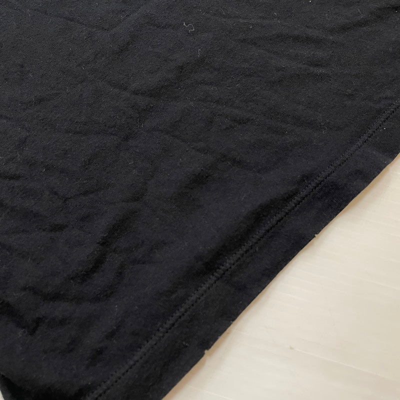 【中古品】【メンズ】 GUCCI グッチ 18SS LEOPARD VINTAGE LOGO PRINT EMBROIDERY TEE 493117-X9X96 レオパード ヴィンテージロゴ プリント エンブロイダリー Tシャツ 半袖 141-260612-yo-09-tei サイズ：XS カラー：ブラック 万代Net店