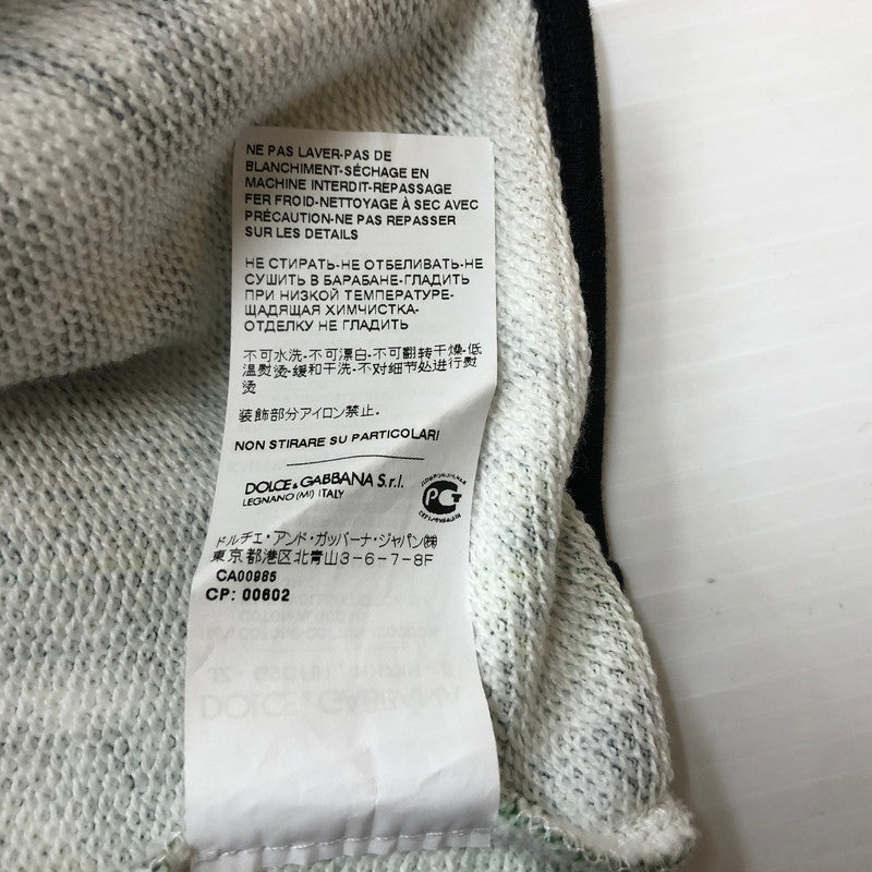 【中古品】【メンズ】 DOLCHE&GABBANA ドルチェアンドガッバーナ DG KING TROPICAL PRINT HOODIE G9OF9T キング トロピカル プリント フーディ トップス プルオーバーパーカー 141-260609-sa-06-tei サイズ：50 カラー：総柄 万代Net店