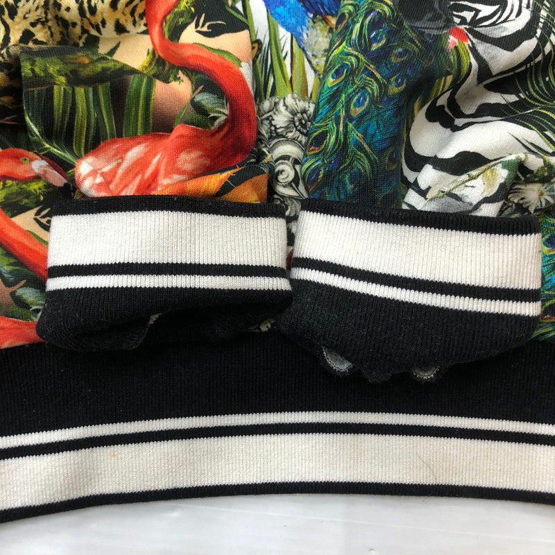 【中古品】【メンズ】 DOLCHE&GABBANA ドルチェアンドガッバーナ DG KING TROPICAL PRINT HOODIE G9OF9T キング トロピカル プリント フーディ トップス プルオーバーパーカー 141-260609-sa-06-tei サイズ：50 カラー：総柄 万代Net店