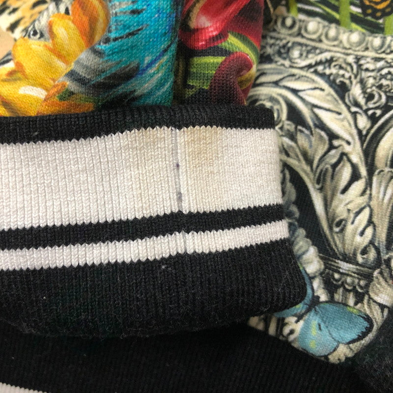 【中古品】【メンズ】 DOLCHE&GABBANA ドルチェアンドガッバーナ DG KING TROPICAL PRINT HOODIE G9OF9T キング トロピカル プリント フーディ トップス プルオーバーパーカー 141-260609-sa-06-tei サイズ：50 カラー：総柄 万代Net店