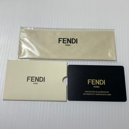 【中古品】【メンズ】 FENDI フェンディ SUNGLASSES FF M0101 アイウェア サングラス スクエア ウェリントン 203-260613-ko-09-tei サイズ：52□23-150 カラー：ブラウン 万代Net店