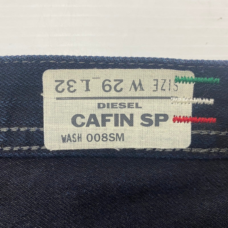 【現状渡し品】【メンズ】 DIESEL ディーゼル WASH CAFIN SP DENIM PANTS 008SM ウォッシュ カフェイン エスピー デニムパンツ ボトムス ジーンズ 152-260613-ss-05-tei サイズ：W29L32 カラー：インディゴ 万代Net店