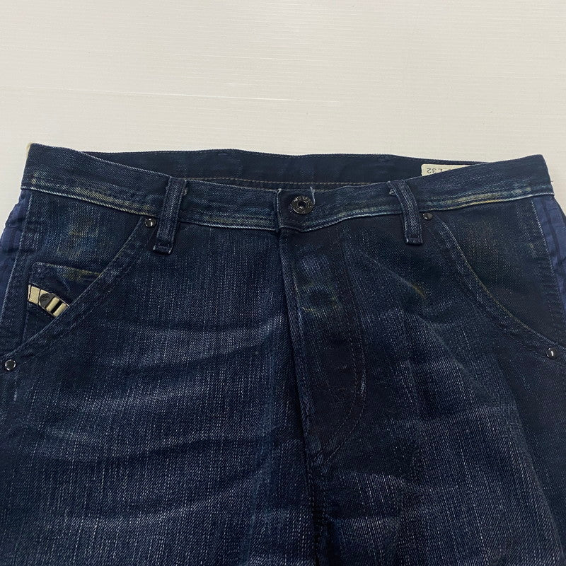 【現状渡し品】【メンズ】 DIESEL ディーゼル WASH CAFIN SP DENIM PANTS 008SM ウォッシュ カフェイン エスピー デニムパンツ ボトムス ジーンズ 152-260613-ss-05-tei サイズ：W29L32 カラー：インディゴ 万代Net店