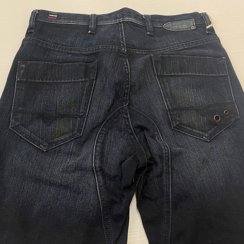 【現状渡し品】【メンズ】 DIESEL ディーゼル WASH CAFIN SP DENIM PANTS 008SM ウォッシュ カフェイン エスピー デニムパンツ ボトムス ジーンズ 152-260613-ss-05-tei サイズ：W29L32 カラー：インディゴ 万代Net店