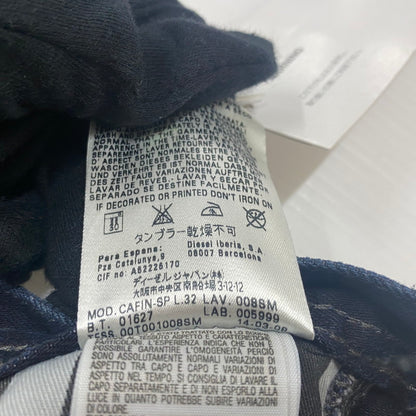 【現状渡し品】【メンズ】 DIESEL ディーゼル WASH CAFIN SP DENIM PANTS 008SM ウォッシュ カフェイン エスピー デニムパンツ ボトムス ジーンズ 152-260613-ss-05-tei サイズ：W29L32 カラー：インディゴ 万代Net店