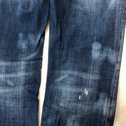 【中古品】【メンズ】 DSQUARED2 ディースクエアード DAMAGE DENIM PANTS S71LB0469 STN757 ダメージデニムパンツ ボトムス ジーンズ 152-260609-sa-07-tei サイズ：46 カラー：インディゴ 万代Net店
