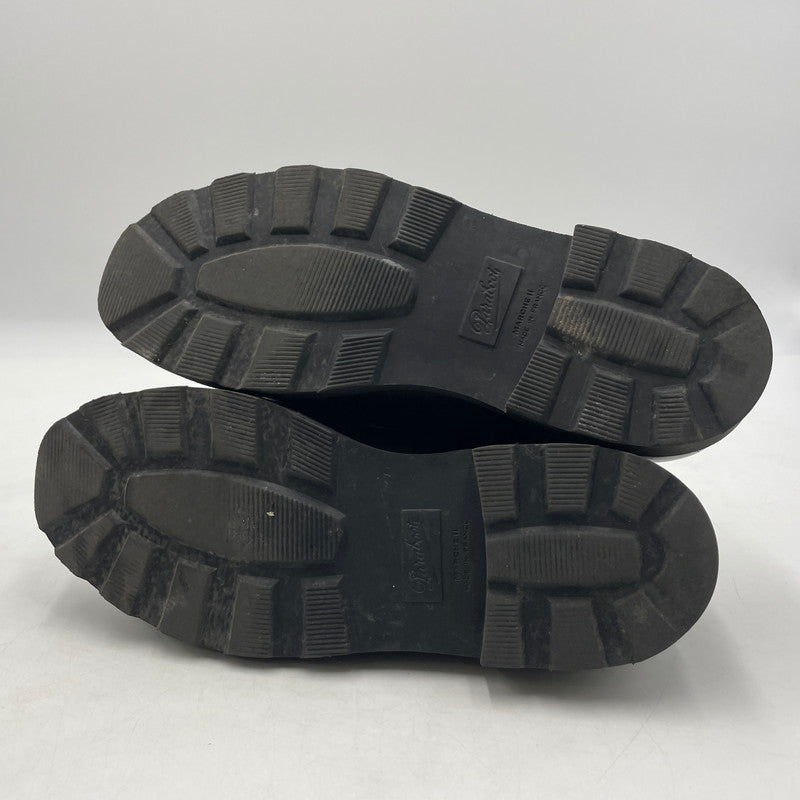 【中古品】【メンズ】 PARABOOT パラブーツ MICHAEL BBR MARCHE LIS NOIR 174912 68466 ミカエル マルシェ リス ノワール シューズ 靴 164-260609-yo-02-tei サイズ：EU 40 カラー：ブラック 万代Net店