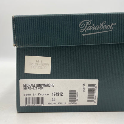 【中古品】【メンズ】 PARABOOT パラブーツ MICHAEL BBR MARCHE LIS NOIR 174912 68466 ミカエル マルシェ リス ノワール シューズ 靴 164-260609-yo-02-tei サイズ：EU 40 カラー：ブラック 万代Net店