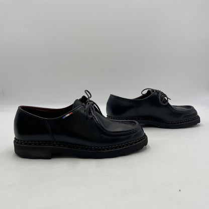 【中古品】【メンズ】 PARABOOT パラブーツ MICHAEL BBR MARCHE LIS NOIR 174912 68466 ミカエル マルシェ リス ノワール シューズ 靴 164-260609-yo-02-tei サイズ：EU 40 カラー：ブラック 万代Net店
