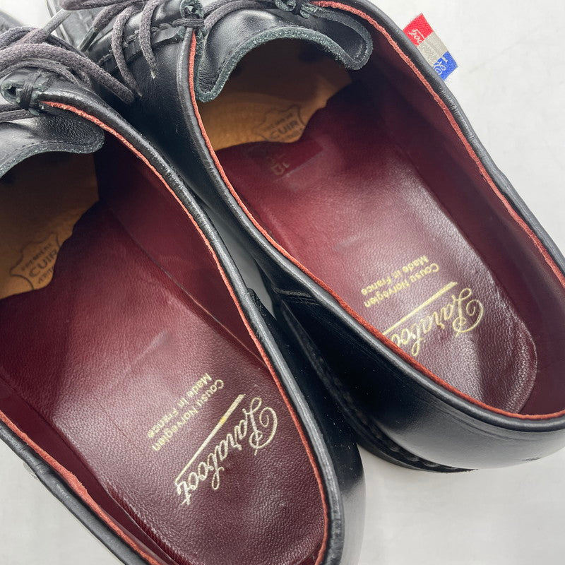 【中古品】【メンズ】 PARABOOT パラブーツ MICHAEL BBR MARCHE LIS NOIR 174912 68466 ミカエル マルシェ リス ノワール シューズ 靴 164-260609-yo-02-tei サイズ：EU 40 カラー：ブラック 万代Net店