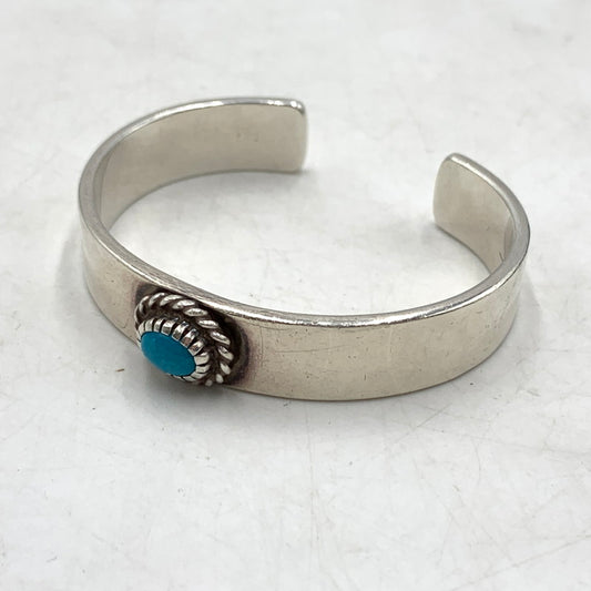 【中古品】【メンズ】 WildWood ワイルドウッド TORSION BANGLE TURQUOISE トーション バングル ターコイズ アクセサリー 191-260613-ko-02-tei カラー：シルバー 万代Net店