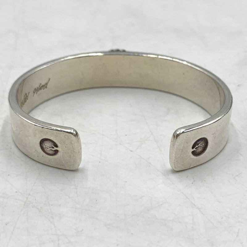 【中古品】【メンズ】 WildWood ワイルドウッド TORSION BANGLE TURQUOISE トーション バングル ターコイズ アクセサリー 191-260613-ko-02-tei カラー：シルバー 万代Net店