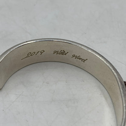 【中古品】【メンズ】 WildWood ワイルドウッド TORSION BANGLE TURQUOISE トーション バングル ターコイズ アクセサリー 191-260613-ko-02-tei カラー：シルバー 万代Net店