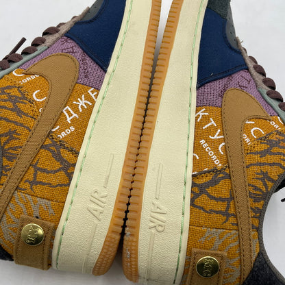 【中古品】【メンズ】 NIKE ナイキ × TRAVIS SCOTT トラヴィススコット 別注 コラボ AIR FORCE 1 LOW CACTUS JACK ”MULTI COLOR" CN2405-900 エアフォース1 カクタスジャック マルチカラー スニーカー 靴 160-260609-yo-03-tei サイズ：28cm カラー：マルチ 万代Net店