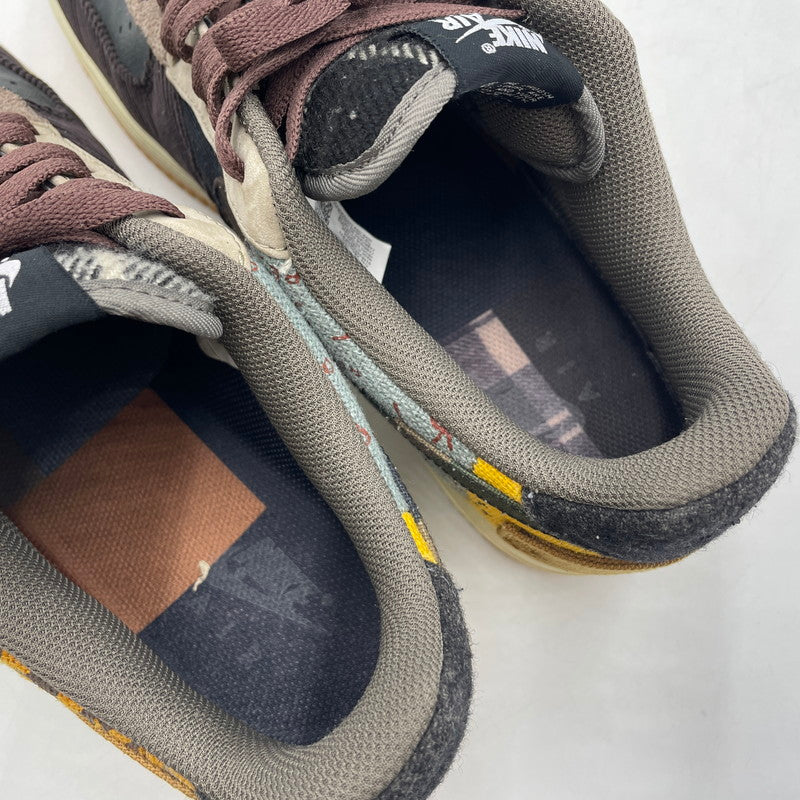 【中古品】【メンズ】 NIKE ナイキ × TRAVIS SCOTT トラヴィススコット 別注 コラボ AIR FORCE 1 LOW CACTUS JACK ”MULTI COLOR" CN2405-900 エアフォース1 カクタスジャック マルチカラー スニーカー 靴 160-260609-yo-03-tei サイズ：28cm カラー：マルチ 万代Net店