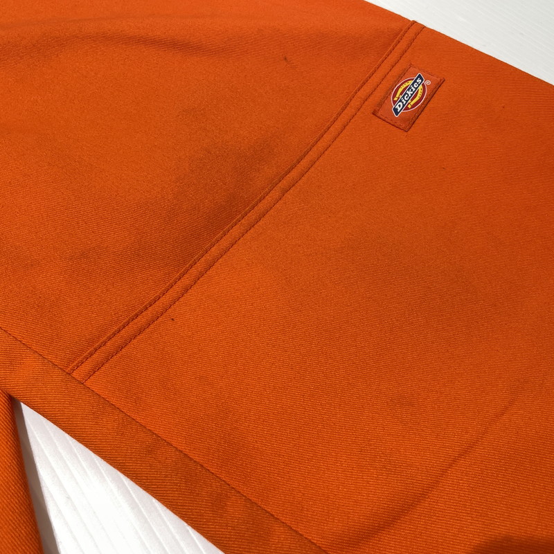 【現状渡し品】【メンズ】 DICKIES ディッキーズ LOOSE FIT PAINTER PANTS ルーズ フィット ペインター パンツ ボトムス 156-260805-sa-17-tei サイズ：34 カラー：オレンジ 万代Net店