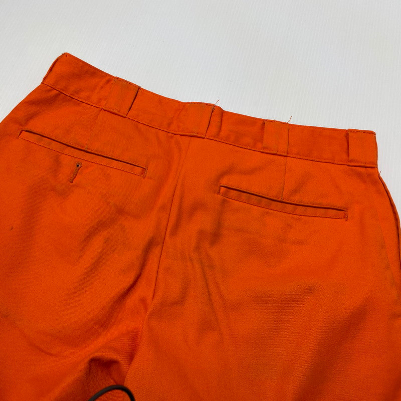 【現状渡し品】【メンズ】 DICKIES ディッキーズ LOOSE FIT PAINTER PANTS ルーズ フィット ペインター パンツ ボトムス 156-260805-sa-17-tei サイズ：34 カラー：オレンジ 万代Net店