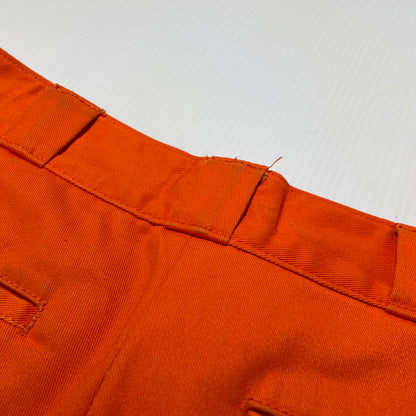 【現状渡し品】【メンズ】 DICKIES ディッキーズ LOOSE FIT PAINTER PANTS ルーズ フィット ペインター パンツ ボトムス 156-260805-sa-17-tei サイズ：34 カラー：オレンジ 万代Net店