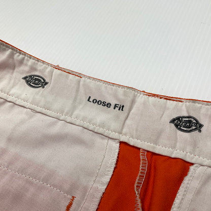 【現状渡し品】【メンズ】 DICKIES ディッキーズ LOOSE FIT PAINTER PANTS ルーズ フィット ペインター パンツ ボトムス 156-260805-sa-17-tei サイズ：34 カラー：オレンジ 万代Net店