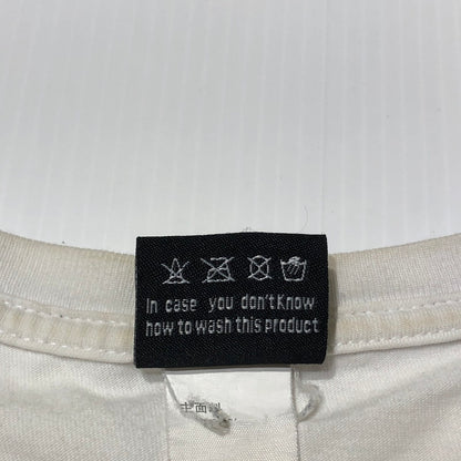 【現状渡し品】【メンズ】 HEY BIG ヘイ ビッグ FUCK IN CELICIOUS L/S TEE ファック イン セリシャス ロングスリーブ Tシャツ 長袖 トップス 147-260610-sa-06-tei サイズ：不明 カラー：ホワイト 万代Net店