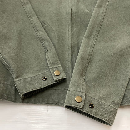 【中古品】【メンズ】 BACKERS バッカーズ DUCK WORK JACKET K78-3281-4 ダック ワークジャケット アウター 145-260623-yo-05-tei サイズ：L カラー：オリーブ 万代Net店