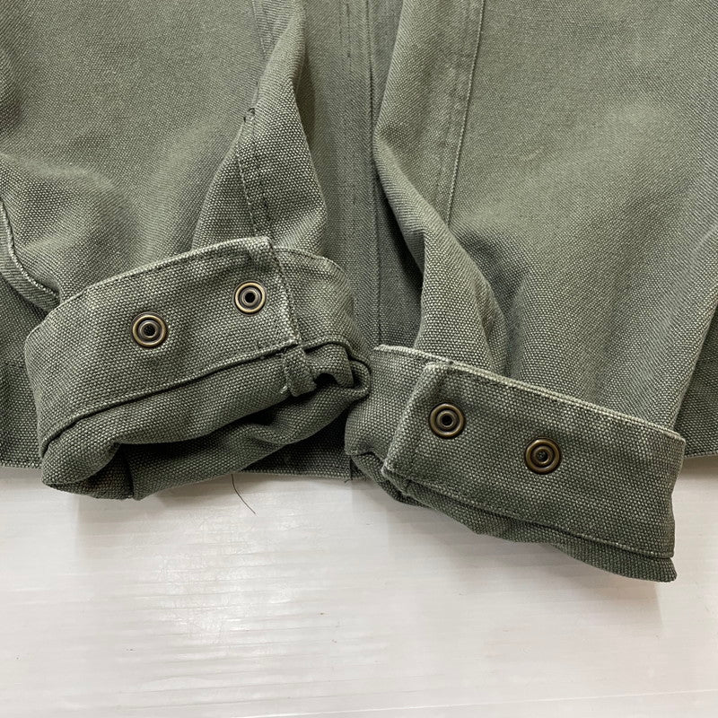 【中古品】【メンズ】 BACKERS バッカーズ DUCK WORK JACKET K78-3281-4 ダック ワークジャケット アウター 145-260623-yo-05-tei サイズ：L カラー：オリーブ 万代Net店