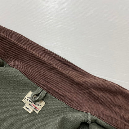【中古品】【メンズ】 BACKERS バッカーズ DUCK WORK JACKET K78-3281-4 ダック ワークジャケット アウター 145-260623-yo-05-tei サイズ：L カラー：オリーブ 万代Net店