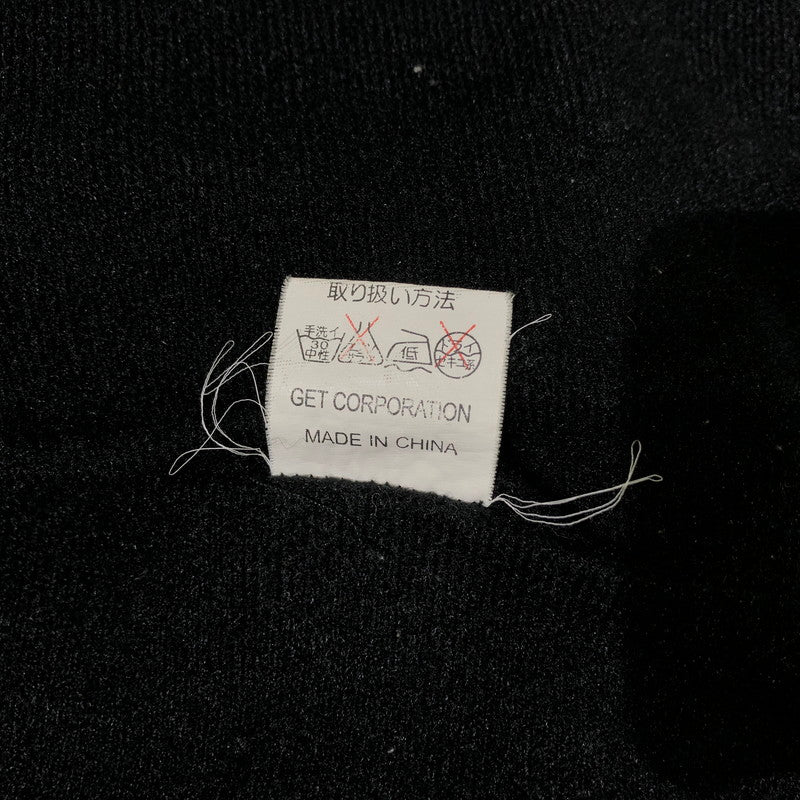 【中古品】【メンズ】 M.VERSAGE エム・ヴェルサーチェ 90's LOGO ZIP UP JACKET 90年代 ロゴ ジップ アップ ジャケット ライトアウター 141-260610-sa-08-tei サイズ：L カラー：ブラック 万代Net店