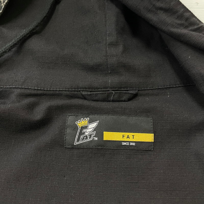 【中古品】【メンズ】 FAT エフエーティー BOLDA ZIP HOOD JACKET F32010-SH10 ボルダ ジップ フーディ ジャケット アウター 142-260612-yo-11-tei サイズ：FAT カラー：ブラック 万代Net店