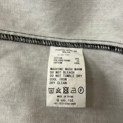 【中古品】【メンズ】 FAT エフエーティー BOLDA ZIP HOOD JACKET F32010-SH10 ボルダ ジップ フーディ ジャケット アウター 142-260612-yo-11-tei サイズ：FAT カラー：ブラック 万代Net店