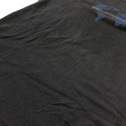 【現状渡し品】【メンズ】 WINTERLAND ウィンターランド ERIC CLAPTON 2001 WORLD TOUR TEE エリック クラプトン 2001年 ワールドツアー Ｔシャツ 半袖 トップス 145-260711-sa-08-tei サイズ：XL カラー：ブラック 万代Net店