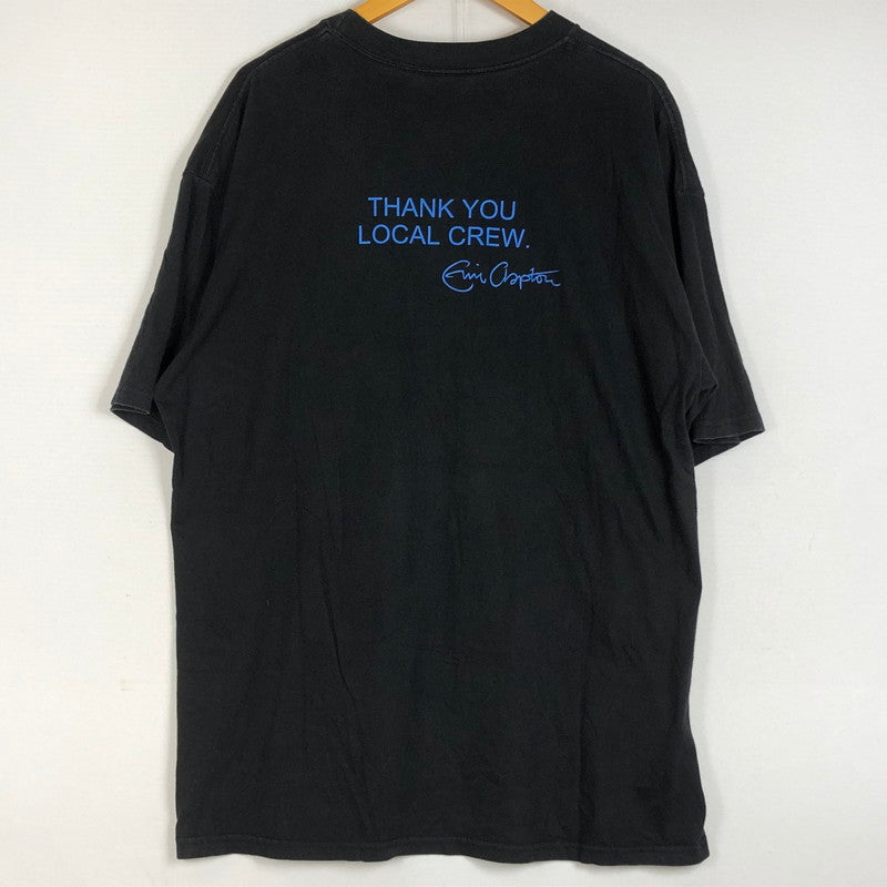 【現状渡し品】【メンズ】 WINTERLAND ウィンターランド ERIC CLAPTON 2001 WORLD TOUR TEE エリック クラプトン 2001年 ワールドツアー Ｔシャツ 半袖 トップス 145-260711-sa-08-tei サイズ：XL カラー：ブラック 万代Net店