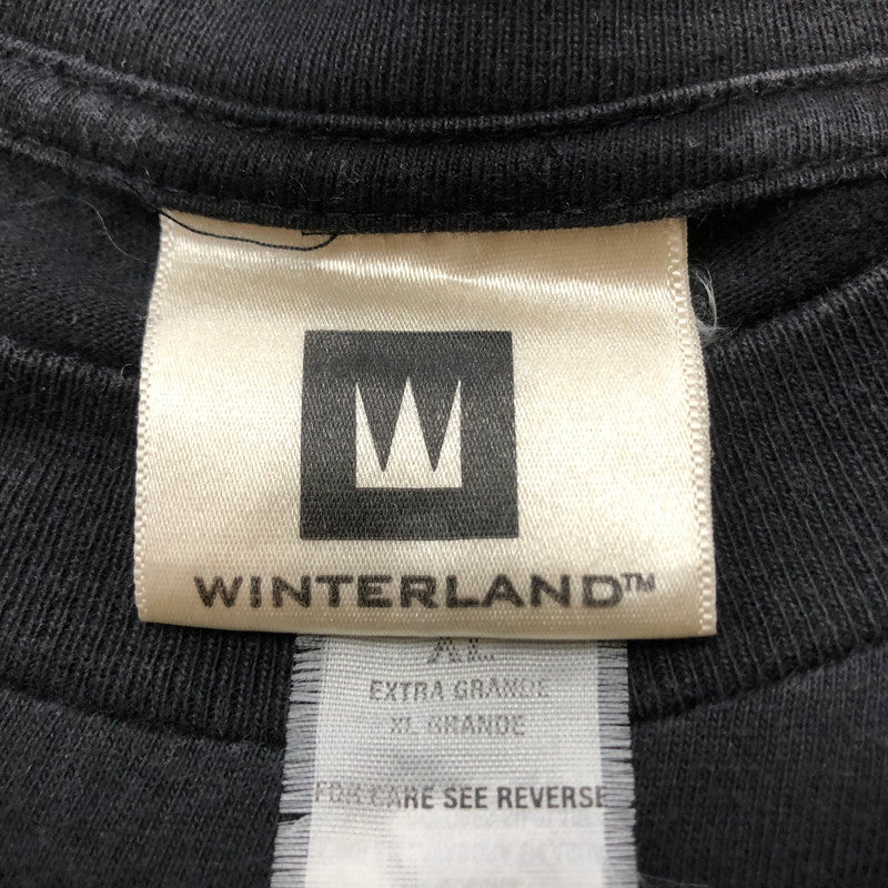 【現状渡し品】【メンズ】 WINTERLAND ウィンターランド ERIC CLAPTON 2001 WORLD TOUR TEE エリック クラプトン 2001年 ワールドツアー Ｔシャツ 半袖 トップス 145-260711-sa-08-tei サイズ：XL カラー：ブラック 万代Net店