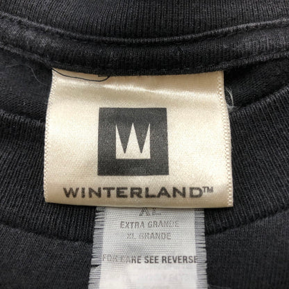 【現状渡し品】【メンズ】 WINTERLAND ウィンターランド ERIC CLAPTON 2001 WORLD TOUR TEE エリック クラプトン 2001年 ワールドツアー Ｔシャツ 半袖 トップス 145-260711-sa-08-tei サイズ：XL カラー：ブラック 万代Net店