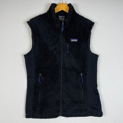 【中古品】【メンズ】 patagonia パタゴニア LOS GATOS FLEECE VEST 25925FA14 ロスガトス フリースベスト トップス ジップアップベスト 144-260617-ss-01-tei サイズ：M　※廃盤 カラー：ブラック 万代Net店