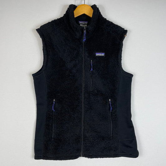 【中古品】【メンズ】 patagonia パタゴニア LOS GATOS FLEECE VEST 25925FA14 ロスガトス フリースベスト トップス ジップアップベスト 144-260617-ss-01-tei サイズ：M　※廃盤 カラー：ブラック 万代Net店