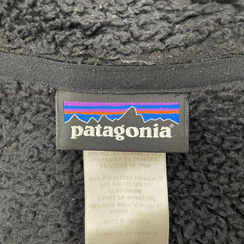 【中古品】【メンズ】 patagonia パタゴニア LOS GATOS FLEECE VEST 25925FA14 ロスガトス フリースベスト トップス ジップアップベスト 144-260617-ss-01-tei サイズ：M　※廃盤 カラー：ブラック 万代Net店