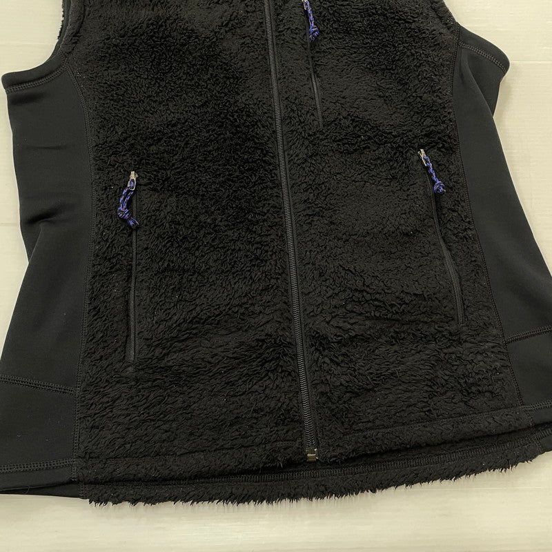 【中古品】【メンズ】 patagonia パタゴニア LOS GATOS FLEECE VEST 25925FA14 ロスガトス フリースベスト トップス ジップアップベスト 144-260617-ss-01-tei サイズ：M　※廃盤 カラー：ブラック 万代Net店