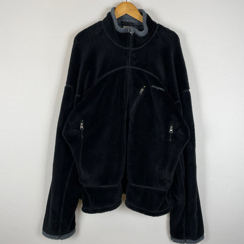 【中古品】【メンズ】 patagonia パタゴニア R4 FLEECE JACKET 36101F6 フリース ジャケット ライトアウター 144-260616-yo-05-tei サイズ：XL カラー：ブラック 万代Net店