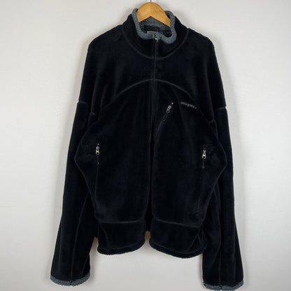 【中古品】【メンズ】 patagonia パタゴニア R4 FLEECE JACKET 36101F6 フリース ジャケット ライトアウター 144-260616-yo-05-tei サイズ：XL カラー：ブラック 万代Net店