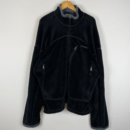 【中古品】【メンズ】 patagonia パタゴニア R4 FLEECE JACKET 36101F6 フリース ジャケット ライトアウター 144-260616-yo-05-tei サイズ：XL カラー：ブラック 万代Net店