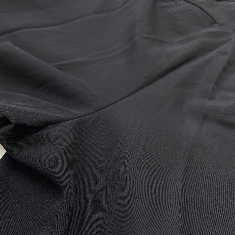 【中古品】【メンズ】 Y’S FOR MEN ワイズフォーメン 2TUCK TAPERED WOOL SLACKS PANTS MB-P01-100 2タック ワイドテーパード ウール スラックス パンツ 151-260616-yo-11-tei サイズ：LL カラー：ブラック 万代Net店