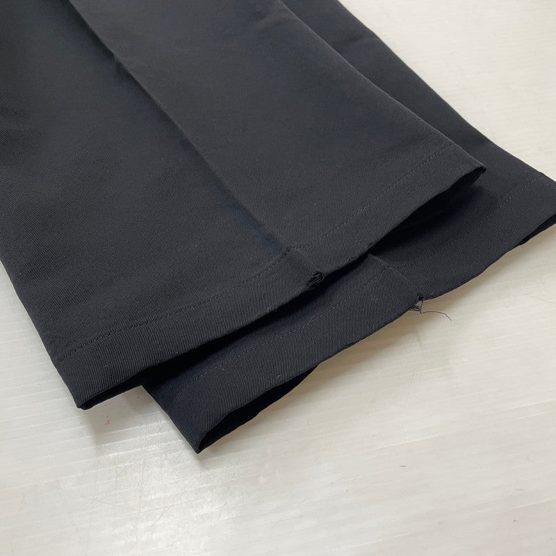 【中古品】【メンズ】 Y’S FOR MEN ワイズフォーメン 2TUCK TAPERED WOOL SLACKS PANTS MB-P01-100 2タック ワイドテーパード ウール スラックス パンツ 151-260616-yo-11-tei サイズ：LL カラー：ブラック 万代Net店