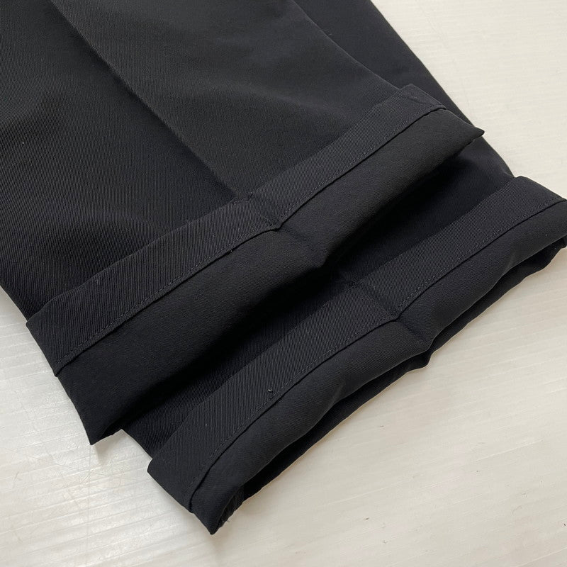 【中古品】【メンズ】 Y’S FOR MEN ワイズフォーメン 2TUCK TAPERED WOOL SLACKS PANTS MB-P01-100 2タック ワイドテーパード ウール スラックス パンツ 151-260616-yo-11-tei サイズ：LL カラー：ブラック 万代Net店