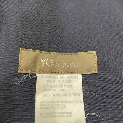 【中古品】【メンズ】 Y’S FOR MEN ワイズフォーメン WIDE EASY PANTS ME-P11-100 ワイド イージー パンツ ボトムス 151-260616-yo-10-tei サイズ：不明 カラー：ブラック 万代Net店