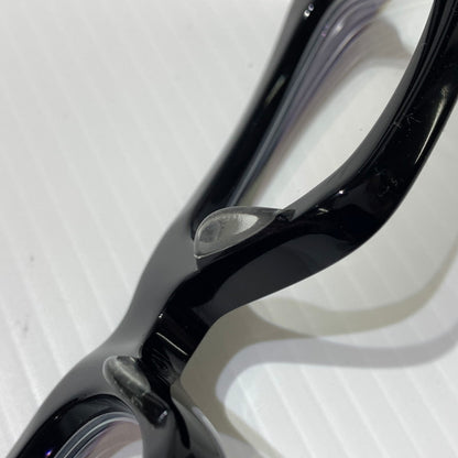 【中古品】【メンズ】 EFFECTOR エフェクター × DIET BUTCHER ダイエット ブッチャー 別注 コラボ SLIM SKIN DIRT スリムスキン ダート アイウェア 眼鏡 サングラス ※度入り 203-260613-ko-07-tei サイズ：52□25-145 カラー：ブラック 万代Net店