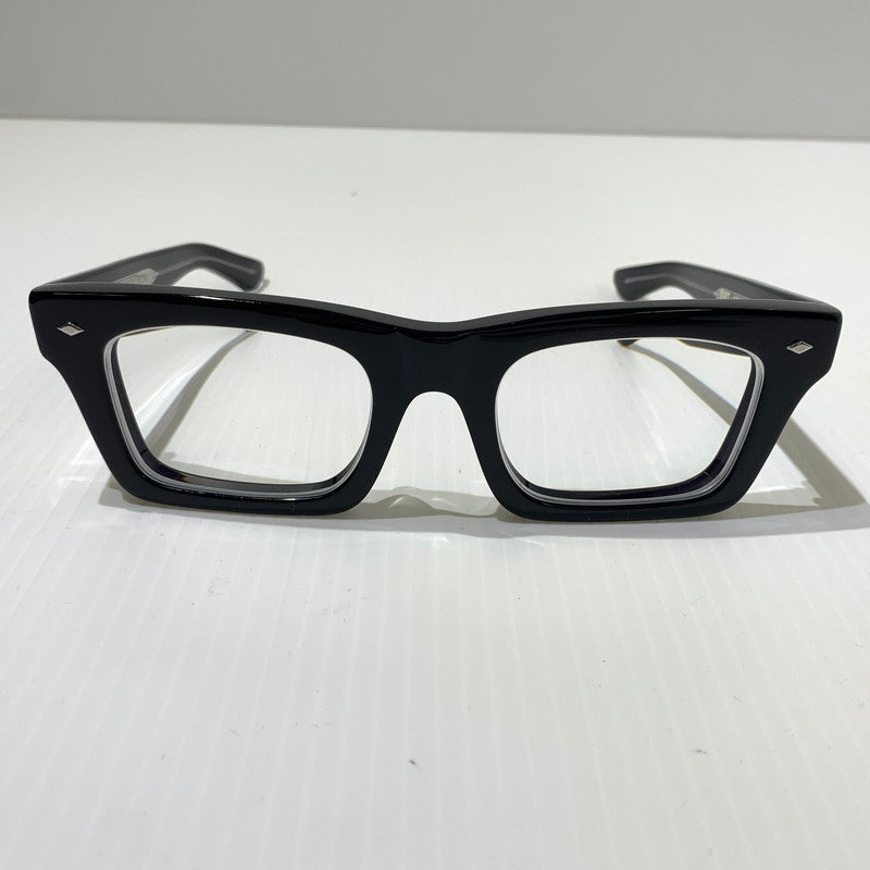 【中古品】【メンズ】 EFFECTOR エフェクター × DIET BUTCHER ダイエット ブッチャー 別注 コラボ SLIM SKIN DIRT スリムスキン ダート アイウェア 眼鏡 サングラス ※度入り 203-260613-ko-07-tei サイズ：52□25-145 カラー：ブラック 万代Net店