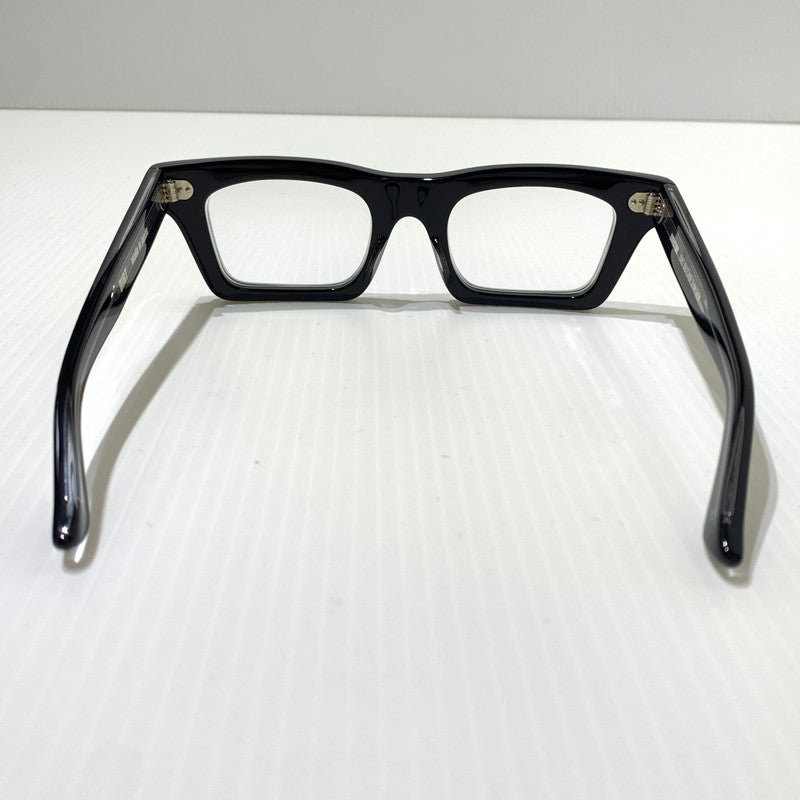 【中古品】【メンズ】 EFFECTOR エフェクター × DIET BUTCHER ダイエット ブッチャー 別注 コラボ SLIM SKIN DIRT スリムスキン ダート アイウェア 眼鏡 サングラス ※度入り 203-260613-ko-07-tei サイズ：52□25-145 カラー：ブラック 万代Net店